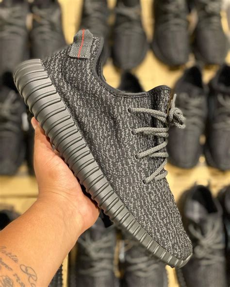 yeezy 350 pirate black real